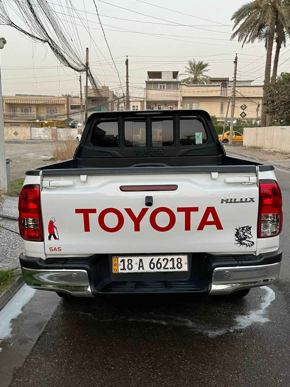 تحيه طيبه. ارخص تيوتا هايلوكس موديل ٢٠٢٣ وكالة ساز ياباني سياره جديده ب معنى الكلمه مكفوله من صبغ مواصفات
حساسات 
كاميرا 
شاشه 
تحكم ستيرن 
وبعد بيها مواصفات هواي سياره رقم بابل تحويل ثاني يوم *********** رقم موبايل موجود واتساب
