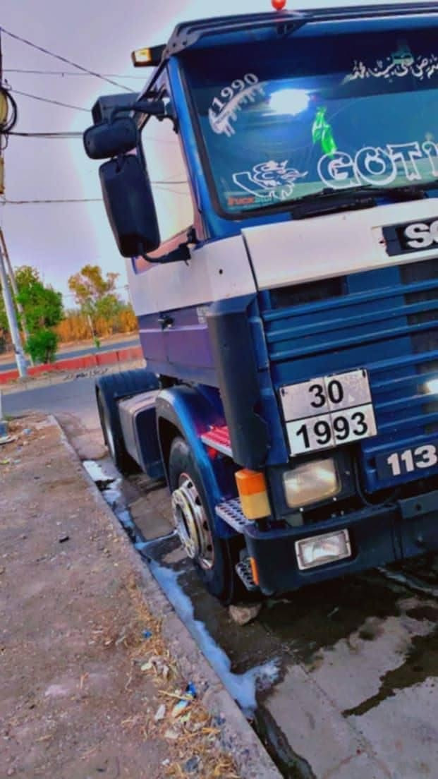 السلام عليكم
سياره سكانيا للبيع 
حجم 12.5
موديل 89
كير 5*5
مثبت تانكي سنويه منتهيه 
رقم اربيل 
السعر 120
***********
