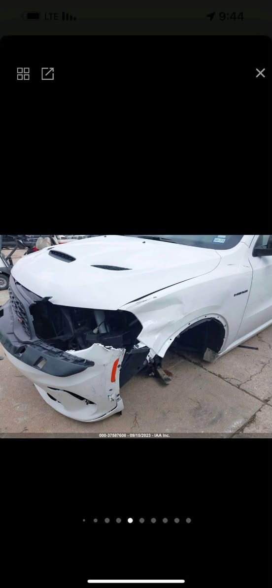 دورانجو R/T • HEMI • حادث أمامي