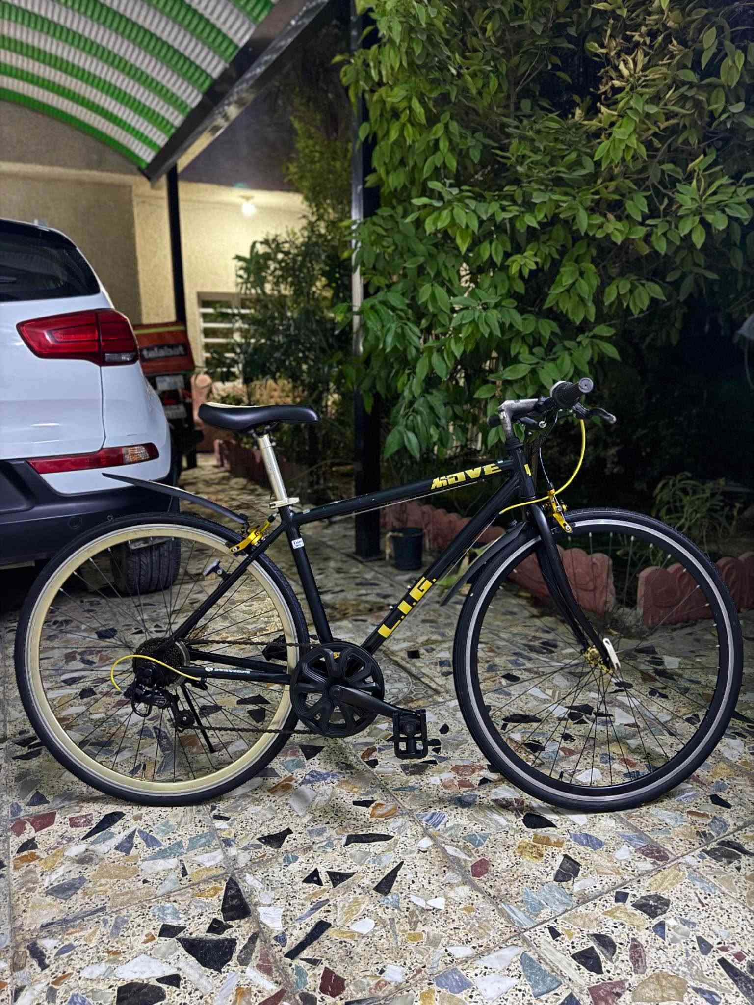 📌اليوم القطعه تحفه ولون مميز ووزن ريشه🔥🔥

🟡بايسكل c700 🚵🏽‍♀️ الحجم 28 فريمM المنيوم🔥وزنه ريشه

🟡لون مميز أسود⚫️وذهبي⚜️ومختم وقطعه كوله بلاد✅

 🟡نظام البايك Tourney shimano الغني عن التعريف 🈲🈷️

🟡وياله ذهبي مختمه وكذالك بريكات نوع Promax ذهبي أصلي✅

🟡بايدرات كفوف أصلي يتطبك🚵مكينه Shimano  تحتوي على 7 سرعات جداً سلس وسريع بلمشي خاص للتجوال المدن🈷️

🟡نظام فتح قفل كمبليون جداً سهل اثناء الصيانه🔥

🟡القطعه كامله من الويل للويل وتراي كرخ ورصافه🚴🏻‍♂️🌇

وبسعر جداً جداً مناسب ( السعر ١٦٥  ألف قفل💥💥) 

📍📍مكاني بغداد الأورفلي ☎️رقمي *********** بغداد, العراق
