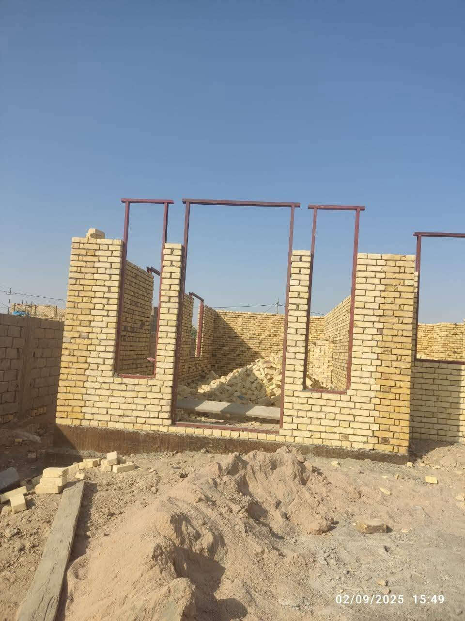 سلام عليكم خلفه بناء طابوك درجه اولى شغل مكطوعه وبل يوميه سعر الدبل 300 مكان العمل
ناصريه مركز 
سيد دخل 
***********
