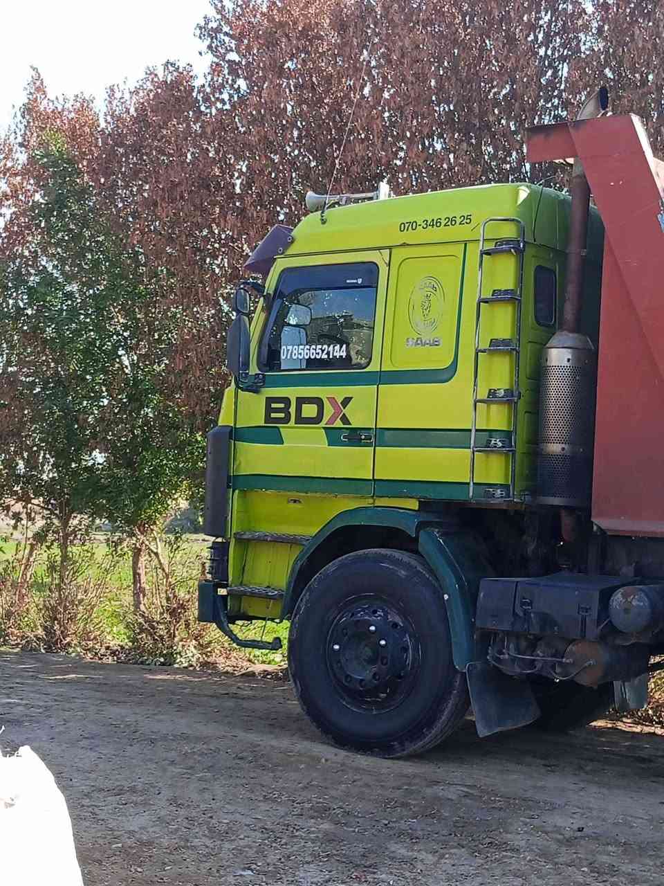 تم ياورد 🚛
*للبيع سكس سكانيان 143🚛*

*الكير:* 900 - 3 نمر 

*المكينة:* 8 صفر 10

*الشاصي:* مكفول كفالة

*البايجر:* مجموعة كاملة 

*التايرات:* 24 تاير جديد + جنط رقم 17 انكليزي

*التفاصيل:* قمارة دوشمة تفصال وجديدة

*الحالة:* السيارة جاهزة للعمل 100% - شد بلد

*المكان:* الديوانية - الحمزة الشرقي

*السعر:* اتصال

*للاستفسار:* ***********

_ملاحظة: السيارة بيها تايرات جداد وجاهزة للشغل من اليوم_
