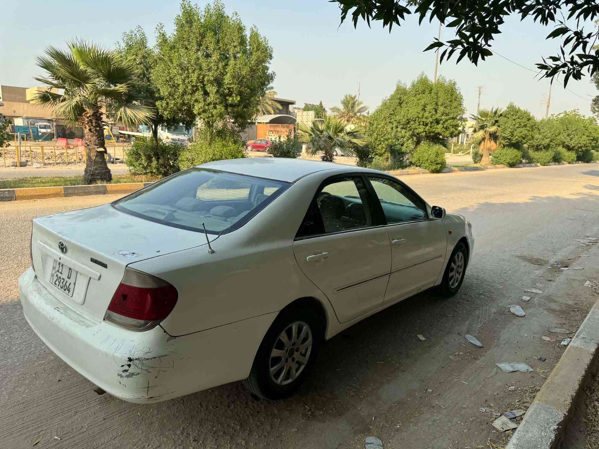 السلام عليكم ورحمة الله وبركاته 
تيوتا كامري 2006 خليجي 
محرك 2400 أربعه ستندر 
كير محرك حداديه كفاله 
رقمه بغداد الانكليزي الجديد 
هزه جديده سنويه ل 2031 
السياره بسمي شخصيا 
بيه صبغ عام شواصي لغود مكفوله 
السعر 62 وبيه مجال 
مكاني بابل الحله 
لاتصال ***********
