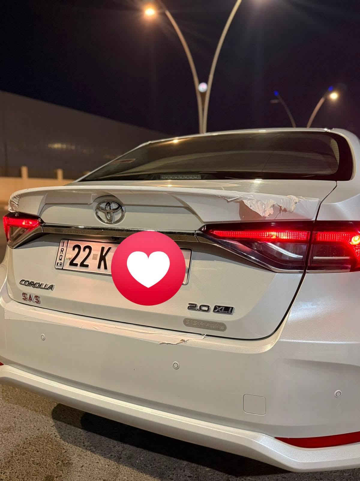 كورلاه ساز مديل ٢٤ كفاله عامه من كلشي السياره مكينه 2000
ياباني مو تركي رقم اربيل وكاله او تحويل ماشيه ٧١ مكاني بصره 
*********** سعرها ١٨٥ بيها مجال لشراي
