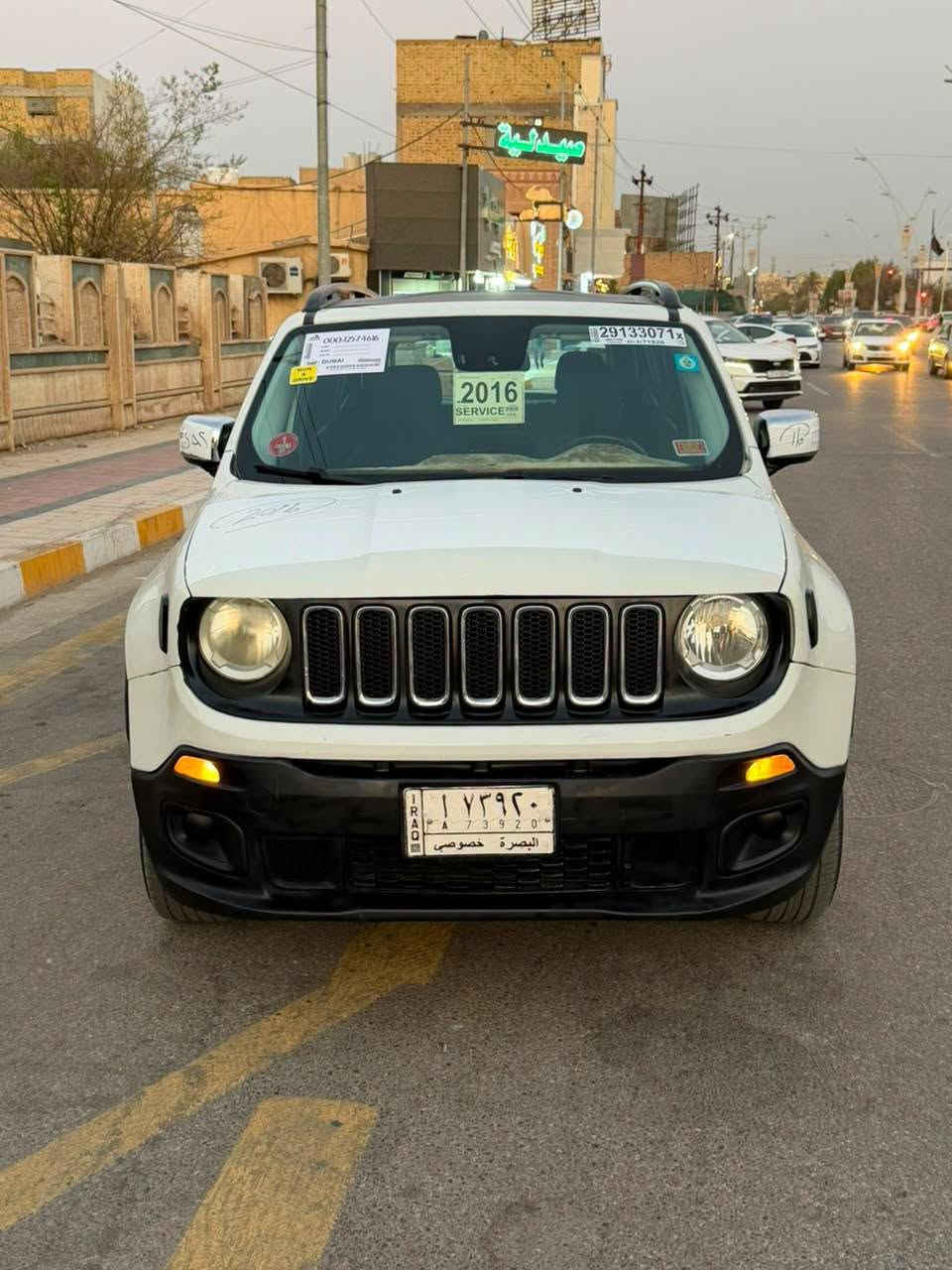 جيب رينيجاد 2016 رقم بصرة سنويه لل29 مكينه 2400 فول مواصفات سيارة كفاله عامه من الضربه صبغ بالبنيد والباقي كفاله كير مكينة حدادية تخم تاير تبريد جاهزه سيارة العنوان بصرة السعر 98 الرقم ***********
