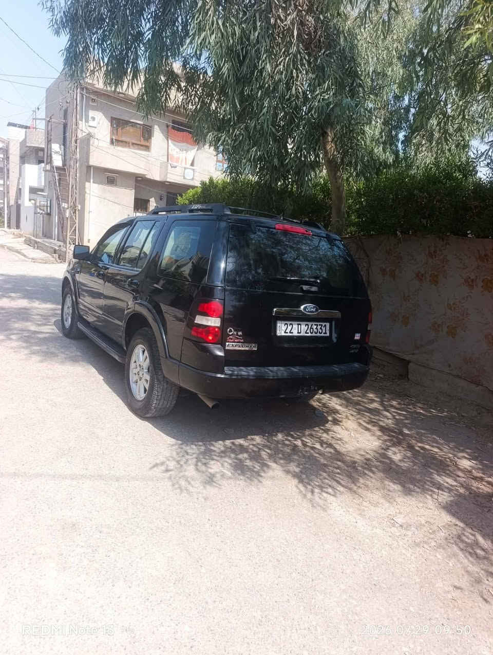 السلام عليكم للبيع فورد اكسبلورر 2010 رقم اربيل شرط التحويل فول مواصفات6سلندر بانوراما تبريدمركزي تدفئه كير محرك بالشرط سياره مكفوله كفاله عامه كله وضع شركه وارد خليجي مكان السياره كركوك للاستفسار الاتصال على الرقم ***********

