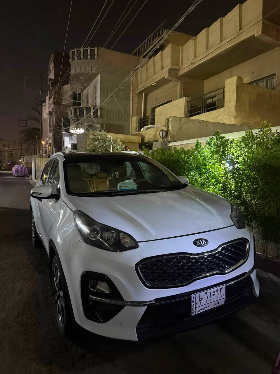 السلام عليكم كيا سبورتج للبيع 2019 السيارة بي صبغ وبارد بالاماكن المحددة ودشبول مفطر من الشمس ماشية ٥٣ الف مكان بغداد الجديدة للتواصل *********** السعر ١٨٣
