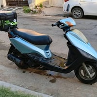 دراجه للبيع بريز محرك ما مفتوح وبيه تبخير قليل كفرات تجاري مكاني بغداد...