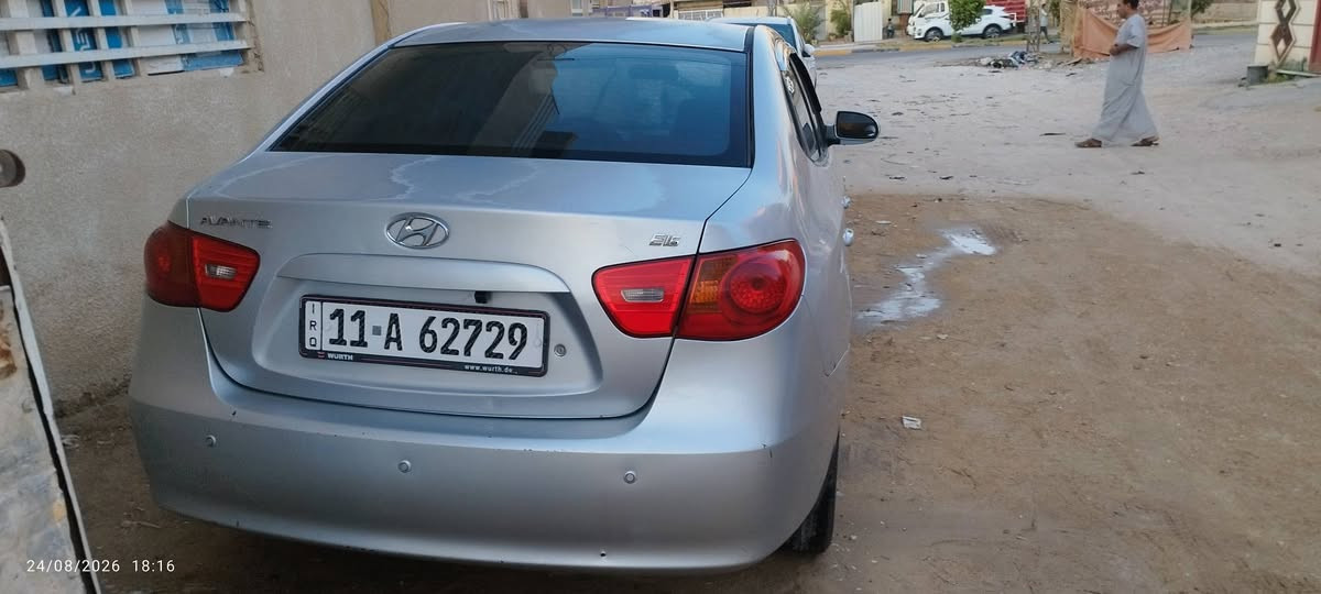 هونداي افانتي موديل ٢٠٠٨ خليجي فقط بنيد صبغ كير محرك تبريد كفالة للاستفسار الاتصال *********** كربلاء, العراق
