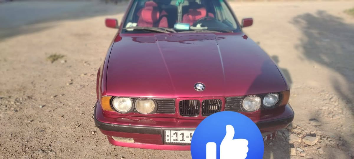 بي ام 525 • ١٩٩٢ • رقم انكليزي