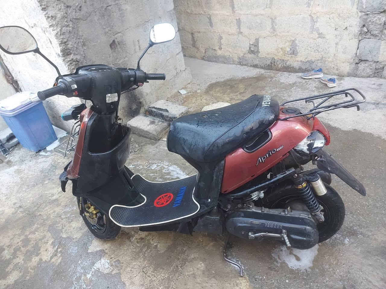 ماطور بوتين للبيع  مكينتو معمر بس شرط كهربائيتو شغاله بس يرادلة باتري مطور نضيف كدام العين     السعر 200 بي مجال حك جيتك  ***********
