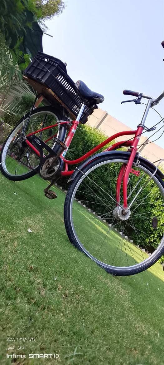 السلام عليكم بايسكل بناتي ياباني للبيع
السعر 85وبي مجال 

البيسكل اي نقص مابي الي يريده اي راسل 

رقم بي وتساب ***********
حجم  ،26

نص مكتوب في الصور:
- ١٤:٤٥ ٢٠٢٦/٠٩/١٤
- أدخل النص
- Infinix SMART 10
- 14:44 2026/09/14
- ١٤:٤٤ ٢٠٢٦/٠٩/١٤