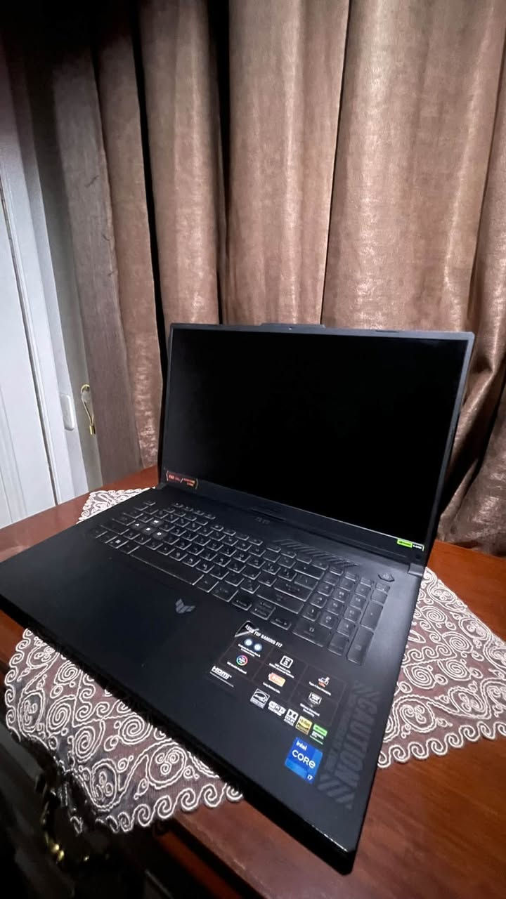ASUS TUF Gaming F17 (مستعمل)
المواصفات: Intel Core i7 | RTX Graphics | بطارية 90Wh | كيبورد RGB

الحالة: مستعمل نظيف جداً
 السعر: [1.500.000] دينار

 الموقع: بغداد

 التواصل: [***********]
