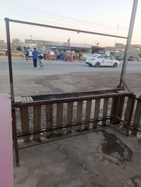 منقلة مشويات تسكام طول مترين و30 طباخ فلافل أو فنكر يشيل بلانك الجبير ...