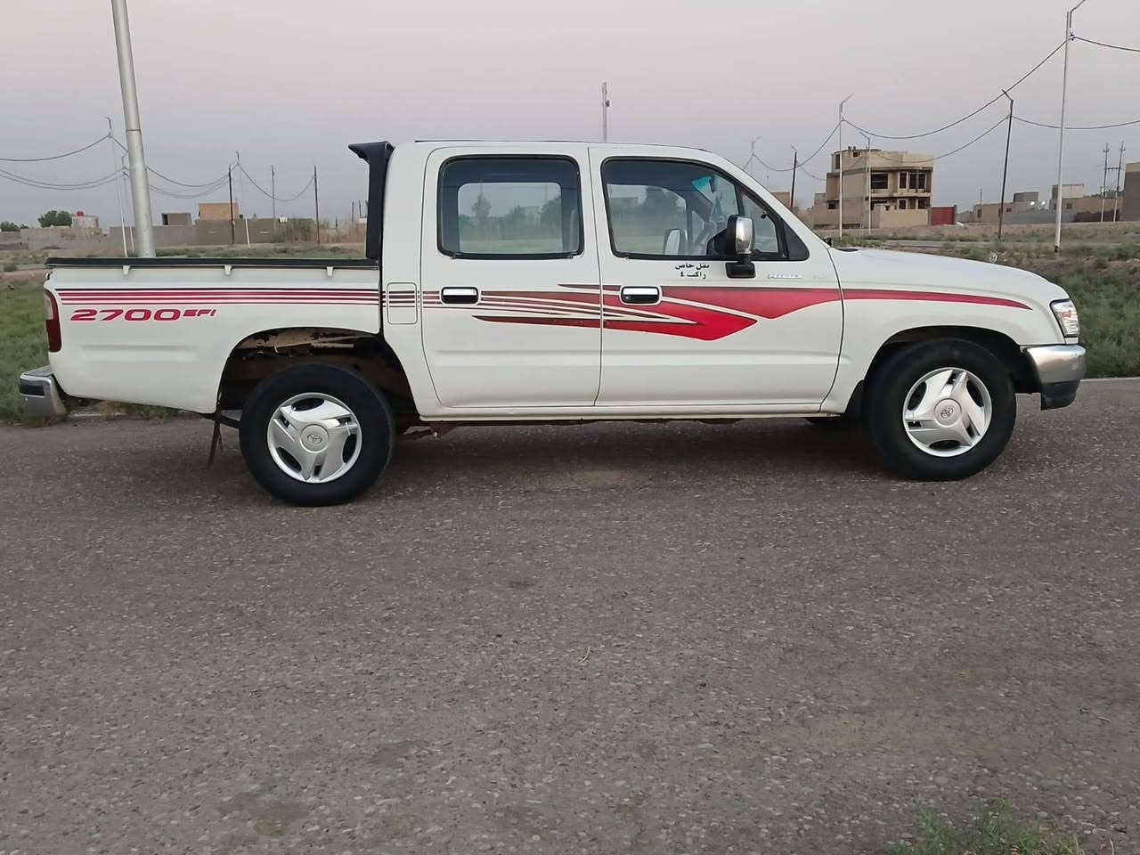 السلام عليكم...
جمره دبل للبيع موديل 2003 فل مواصفات

رقم ذي قار سنويه مجدده لل 2028 مشروع وطني 

سياره كفاله عامه من الضربه والتبديل تبريد ثلج

كهربائيات كله شغاله محركه جديد مامفتوح

 السعر 112 وبيها مجال بسيط ***********... *********** مكان ديوانية
