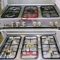 تصليح طباخات غاز • تنظيف شامل • قطع غيار أصلية