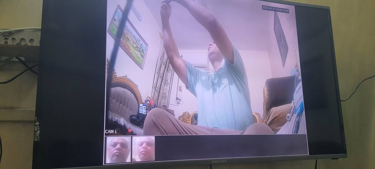 منظومه كاميرات دهوا الأصلي ١٦جنل ٥ميكا ذكاء اصطناعي التقاط صور مع هارد ١تيرا وكاميرات 
تفاصيل أكثر على الخاص او الاتصال 
***********
***********
واتساب 
بغداد الكريعات

نص مكتوب في الصور:
- 2026-09-17 10:08:33AM
- CAM 1