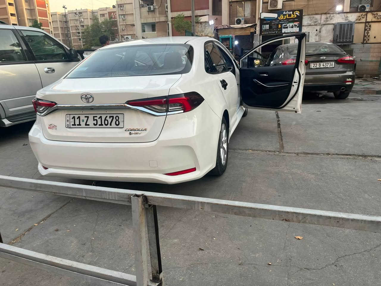 السلام عليكم 
كورلا للبيع 
موديل 25 
شكل لخليجي  هايبرد 
فول لسياره عده كرسي كهرباء 
لسيارة بيه هاذا لحادث 
صبغ و بارد بدون تبديل
يرباك كله سليم 
رقم بغداد بسمي 
كل لتفاصيل كدامك سونر 
وصور لحادث 
السعر 126 بيه مجال شي قليل 
ابو 120 حبيبي لا تعبني رجأ 
عنوان بغداد الصالحيه 

***********
***********
