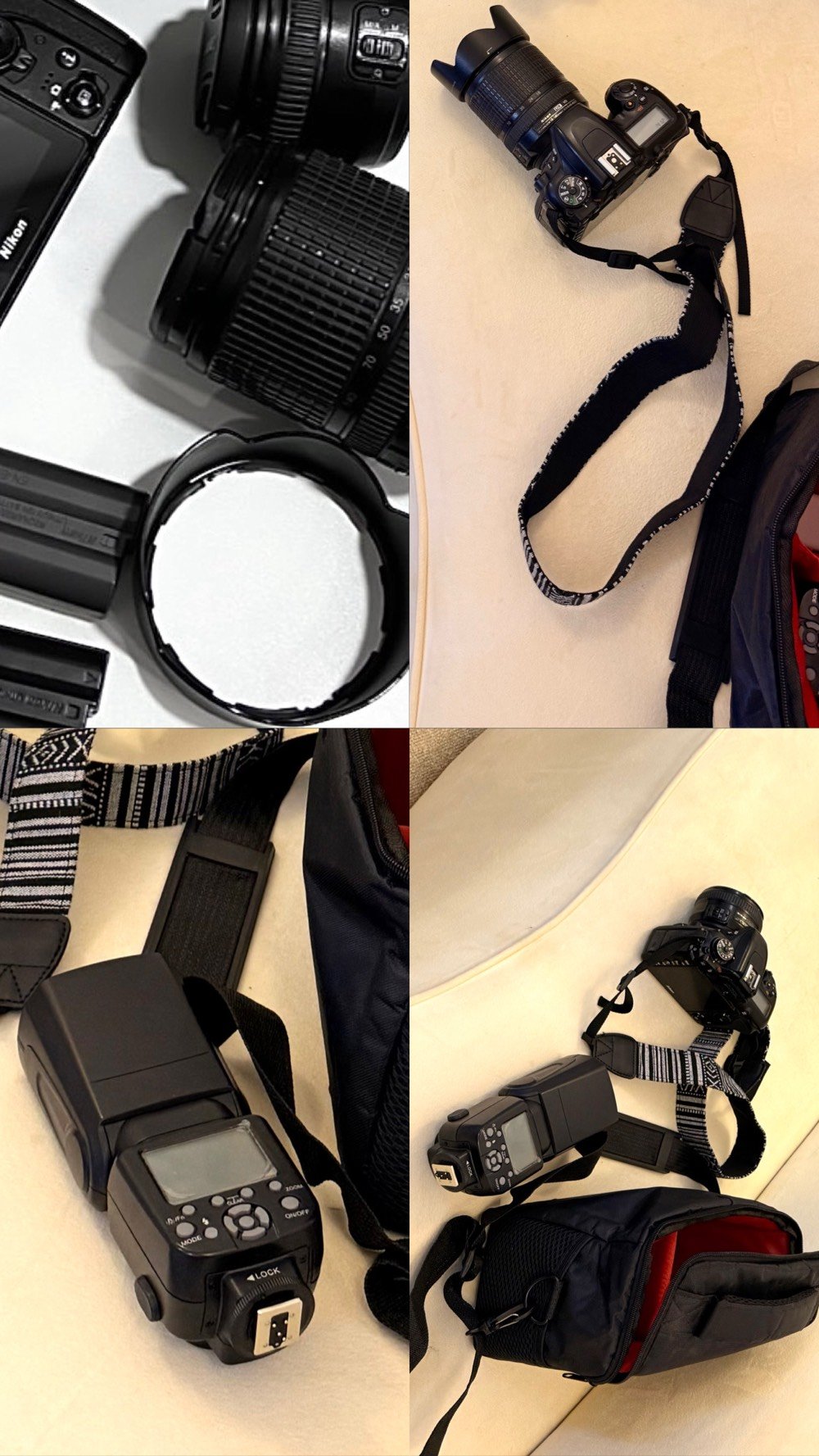 نيكون D7500 • عدسات 18-140 50 • نظافة 95%