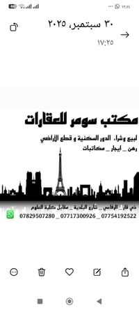 للبيع قطعة ارض مساحه 120 متر ركن على شارع 30 الوجه 20متر الرقم 306خلف ...