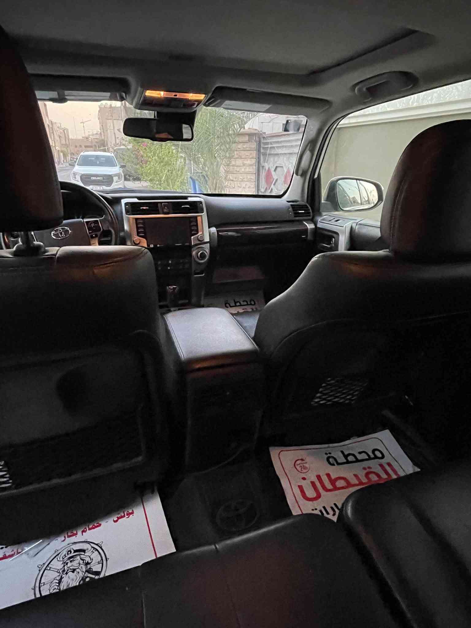 تويوتا فور رنر لمتد ٢٠٢٢
ابيض صدفي لؤلؤي

 ٧ راكب 
المواصفات :
—————-
تشغيل عن بعد
فتحة سقف
نظام التعليق ( X-REAS ) الرياضي المحسن
نظام التحكم النشط في الجر ( A - TRAC )
دبلات هايدروليك ( اللون الأحمر ) 
مصدر طاقة منزلي ١٢٠ فولت
حجم الإطار 20
٨ سماعات JBL 
محرك ٤٠٠٠ cc 
٦ سلندر
حساسات امامي خلفي
رادر امامي جانبي 
٥ كاميرات محيطية
تبريد مناخي منفصل 
كشنات تدفئة تبريد 
وضعيات مقعد سائق 
كشنات كهرباء
كشنات جلد 
كار بلي 
اندرويد اوتو
تحديد مسار
مانع انزلاق
مانع تصادم
مداخل يو اس بي امامي خلفي
تحكمات مري جانبية
مراية سايق اوتو
٥ جامات اوتو 
سبير ويل كب

رقم بغداد بأسمي ( تحويل ثاني يوم )

رايدها ب ٣١٥$ ورقة

مكاني بغداد المنصور

للاستفسار اكثر يرجى التواصل عبر واتس أب أو الاتصال ***********
