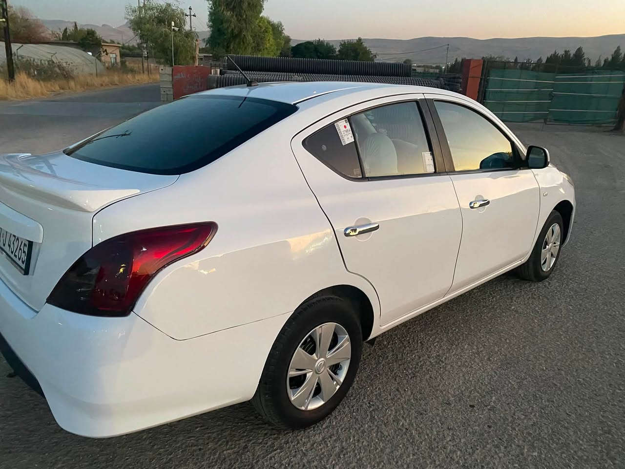 نیسان سەنی هندی لاکشمیبای ٢٠١٩ دوو پەڵە بۆیاغی هەیە بێ ناوگرتن پێشی جەمپێکی خەفیفی هەیە بێ شانسی و بەتانە ڕەقەم سلێمانی مواسەفات دابڵ گێچ و یەدە نیکل و abs 
ـ (نرخى 92$ ومەجال)
ژماره ئاسیا ***********
کۆڕەک *********** 
کۆڕەک واتساپی هەیە 

نيسان صني هندي لاكشميباي 2019، بيها صبغ نص قطعة وكارت  بدون دواخل ، والمقدمة بيها ضربة خفيفة (جامب خفيف) بدون شاصي ولا بطانة. رقم سليمانية، مواصفات دبل كيتش، يده نيكل، ونظام ABS. 
السعر: 92 ورقة وبي مجال 
للتواصل:
 آسيا: ***********
 كورك: *********** (بيه واتساب)
