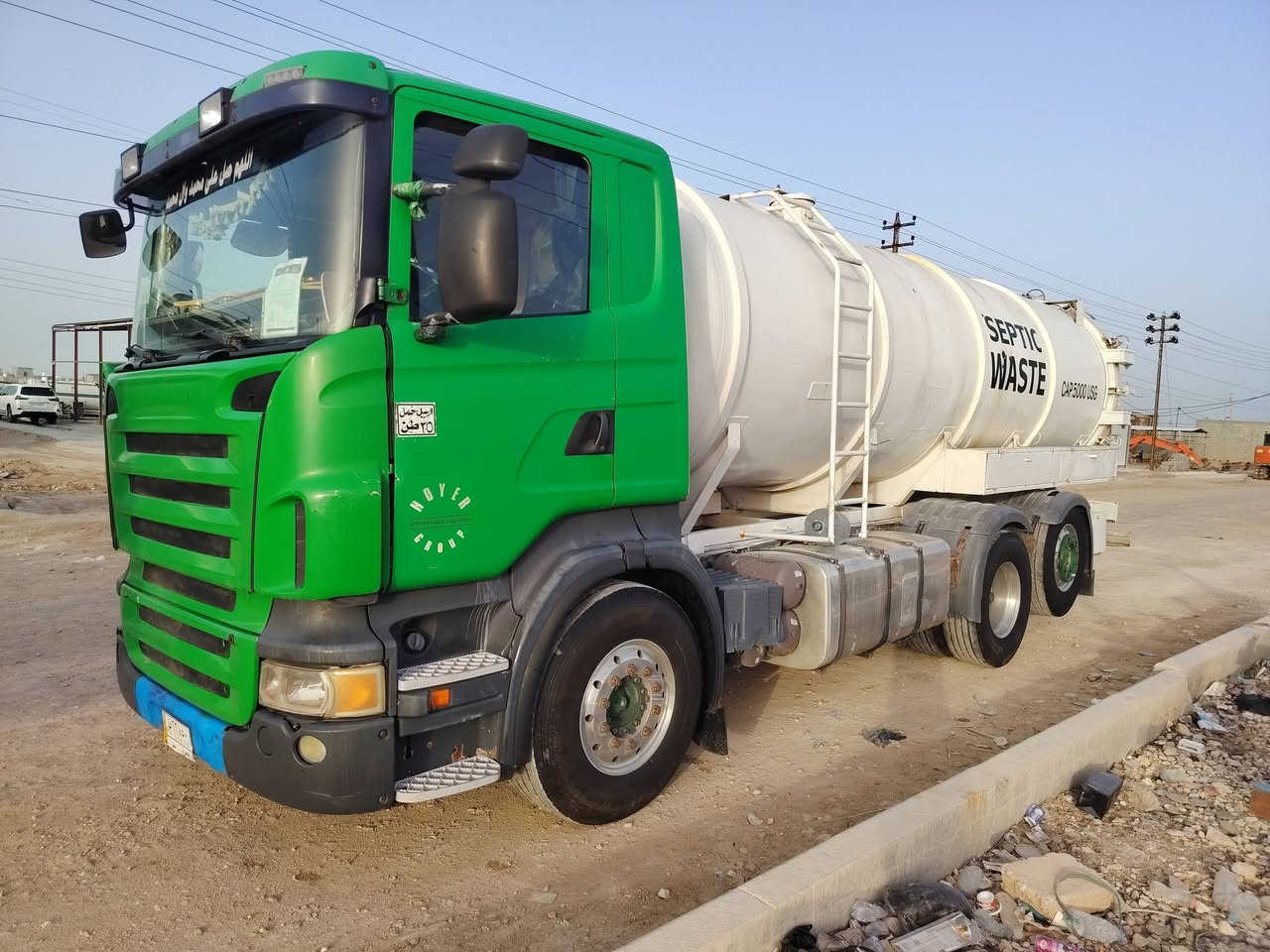 السلام عليكم سكانيا حوضيه موديل 2007 سحب مياه ثقيلة رقم بصرة سنوية لغاية 2028 مكان البصرة ***********
