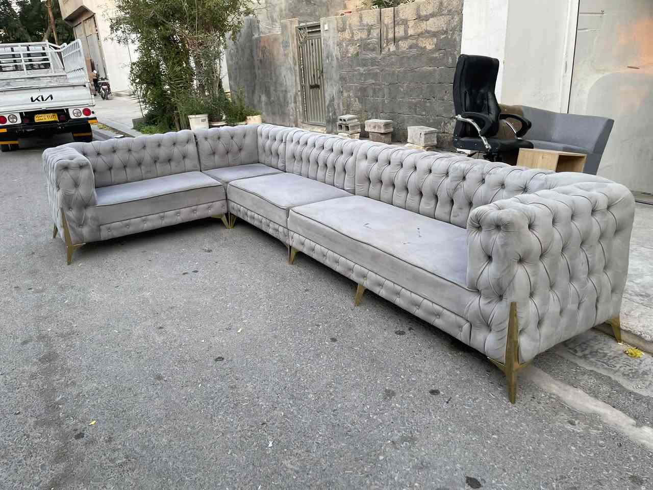ئێڵی فول دەست کرد 190هەزار 🔥🔥
هاتینەوە بە ئێڵێکی ناوازە
ئێڵەکەمان 8نەفەریە
دیزاینی جستەرە و زۆر ناوازەیە
قاچەکانی هەموی ئاسنە وتایبەتە
نرخیشی زۆر موناسبە ژم***********
