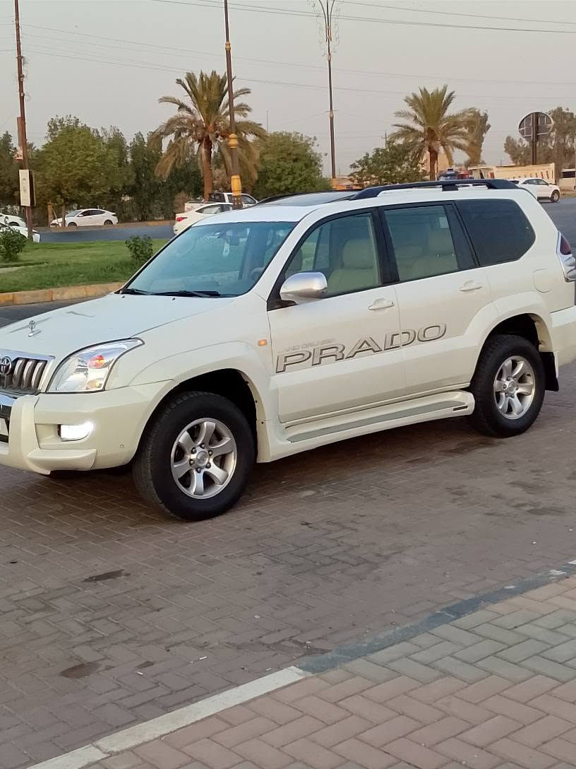 السلام عليكم 
برادو 2009 خليجي فول مواصفات واحد على واحد 
بيها صبغ بنيد وشوية من الجاملغ بدون ضرر داخلي
السيارة نظيفة مابيها نقص مال جناي
كير ومكينة وحدادية وتبريد وتخم تاير مكفولات 
المواصفات 
فتحة سقف 
كشنات جلد 
كشنات كهربائية 
حساس امامي وخلفي.
مري شفط
كامرة دوارة 
ويل كب استيل
مكينة 6 سلندر
7 راكب 
3 قطع تبريد
السيارة فوول مواصفات
سنوية 2031 
رقم بابل الدولي 
السيارة بسامينة 
المكان كربلاء المقدسة .
السعر 138 .
***********
*********** كربلاء, العراق
