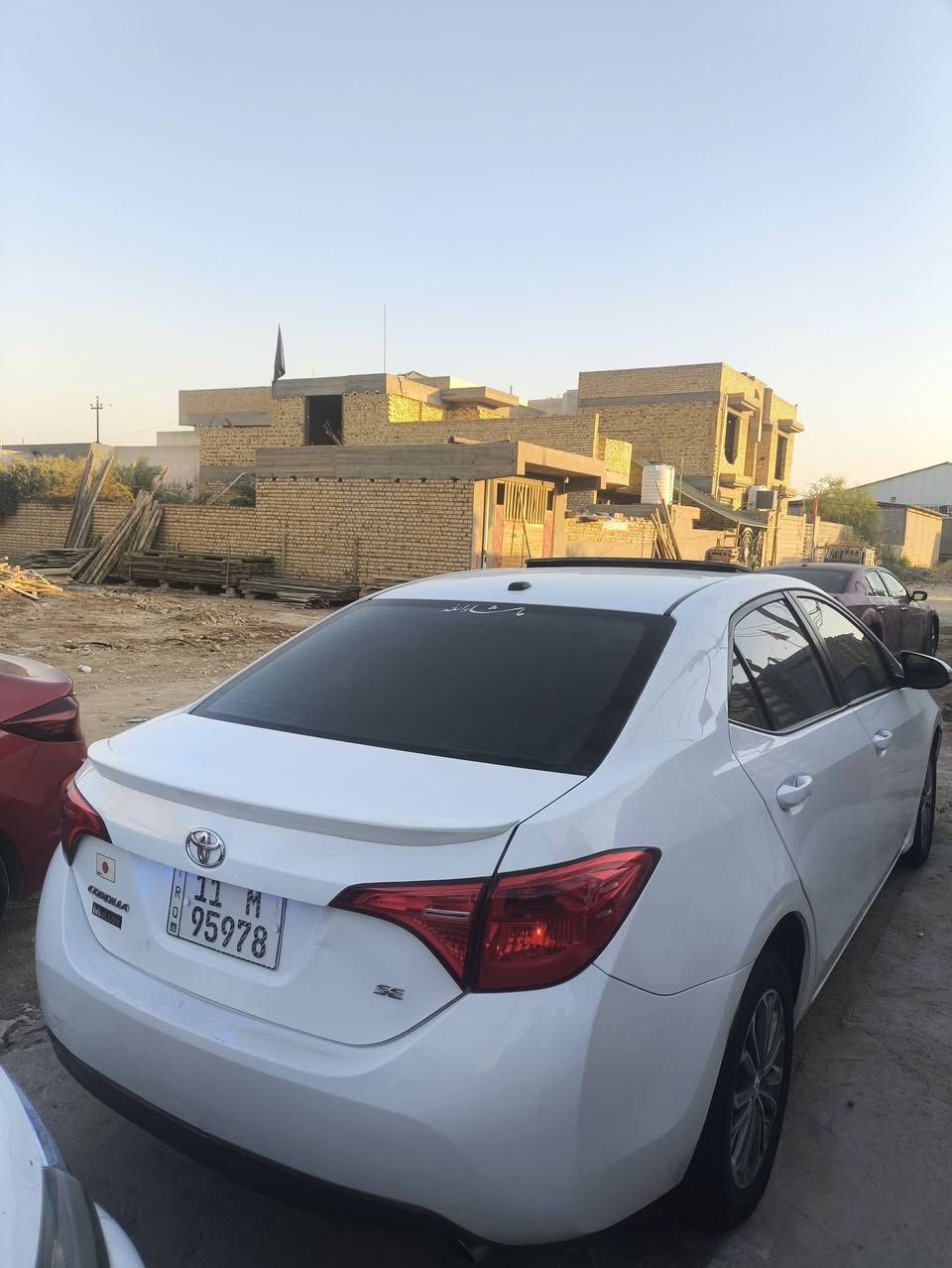 .السلام عليكم
كورلا2019 وارد امريكي 
كفاله عامه من الضربه والتبديل والصبغ  كير محرك تبريد حداديه خير من الله عليها ويل كب جديد وتخم تاير جديد موصفات الsمعروفه
كامل مواصفات  بصمه فتحه رادار شاشه  داخل جلد رقم بغداد انكليزي  باسمي  تحويل مباشر  صور السونار مرفقه مع الصور. السعر 125 وبيها مجال للشراي ورجاء جماعه الجوه120لحد يخابر
مكانها كوت 
للتواصل على الرقم ***********
