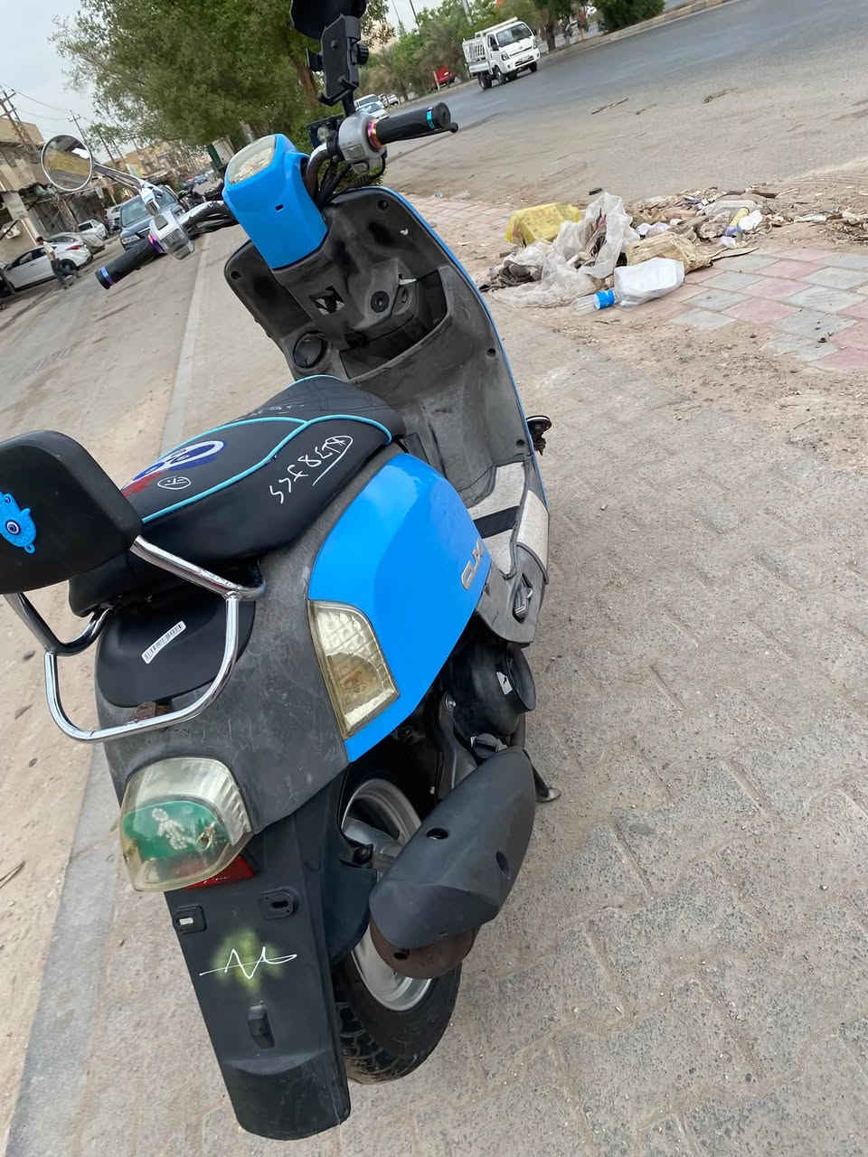 دراجة بوليس • نضافه ١٠/١٠ • مكينة ما مفتوحة