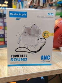 🎧 عيش تجربة الصوت الاحترافي مع سماعات Master Apple M76! 🎧 ​هل تبحث عن ...
