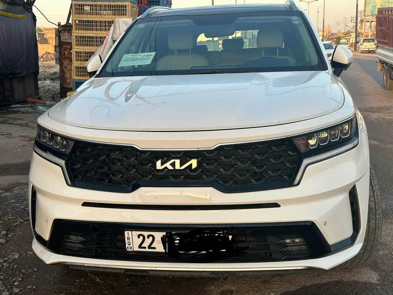 سورنتو٢٣خليجي كفالة عامه من الشخط ماشيه ٢٦بشرط الفحص فول مواصفات بس فورويل مابيه و٥كامرات رقم اربيل تحويل نفس اليوم باسمنه 
اتصال 
***********
***********
السعر٢٧٠بيه مجال شي بصيط
