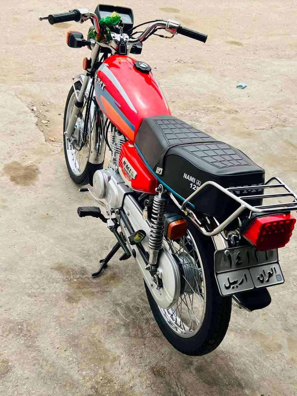 السلام عليكم حبايب نامه شلامجه اصلي منمه دراجه جانت مضمومه رقم وسنويه مكفوله كفاله عامه والشراي اني بخدمته ***********
