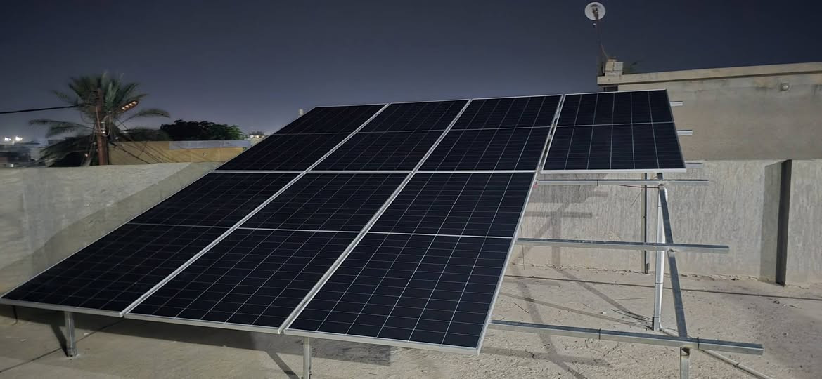 منظومة طاقة شمسية • ألواح HI-MO X10 645W • بطارية 10kWh