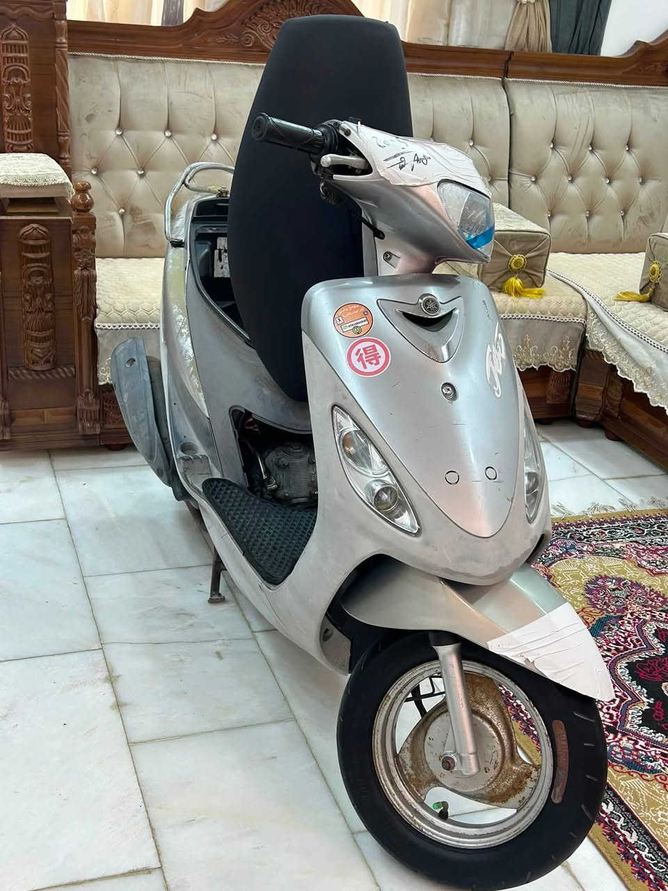 سلام عليكم اعاده نشر بسبب الوعود الكاذبه دراجه مكفوله محرك وكهربائيات والنظافه كدامك *********** بس الشراي ايخابر مكان الدراجه حله حي الجزائر
