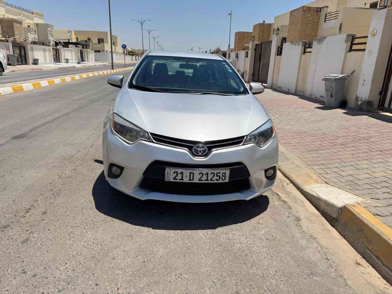 السلام عليكم بيع فقط 119$
كورلا 
2016 
ضرر موضح بالصوره فقط جاملغ 
كير محرك تبريد كلها شرط 
مكاني تكريت القادسيه 
سنويه لي نهايه ال 2027 
رقمها شمالي سليمانيه 
ماشيه 130 ميل
السياره برغي متخلي عليها كامله مكمله 
***********
