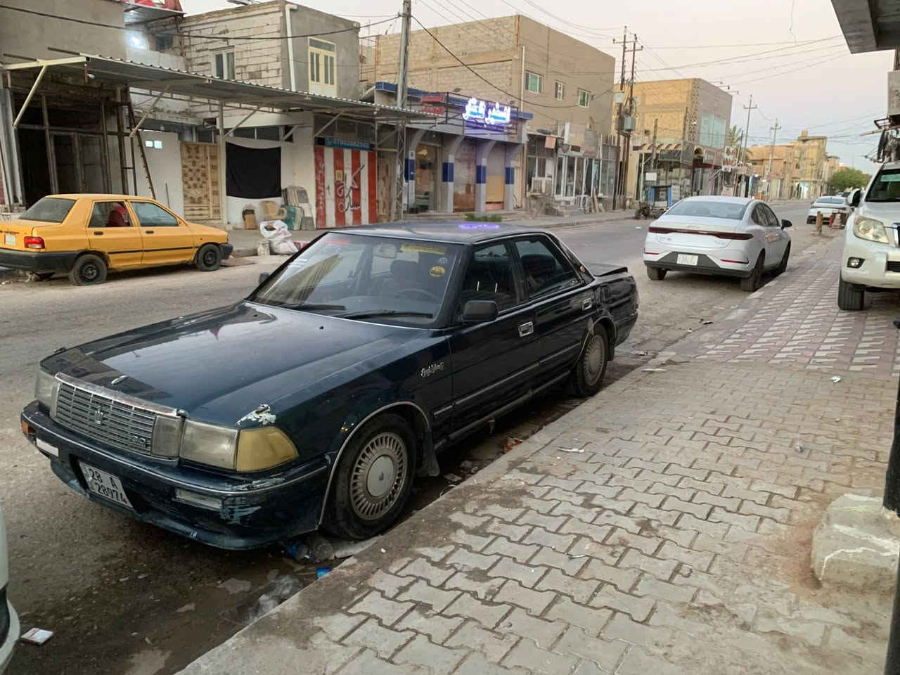 هارتوب رقم انكليزي نجف مداور ثاني يوم
مكينه جديده قبل 3 اشهر من شادها الكير بي تأخير نمره
وضربه بل جنطه خفيفه وقفل جنطه 
 رايدها اب 25 وبيها مجال  (***********)
