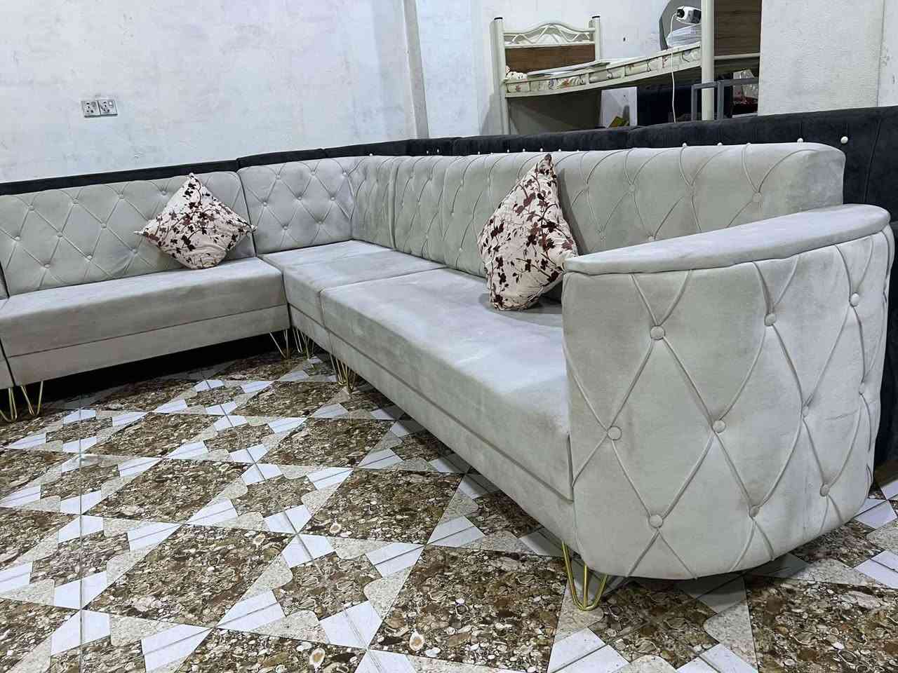 كنب • ١٠ نفرية • سعر بازاريني