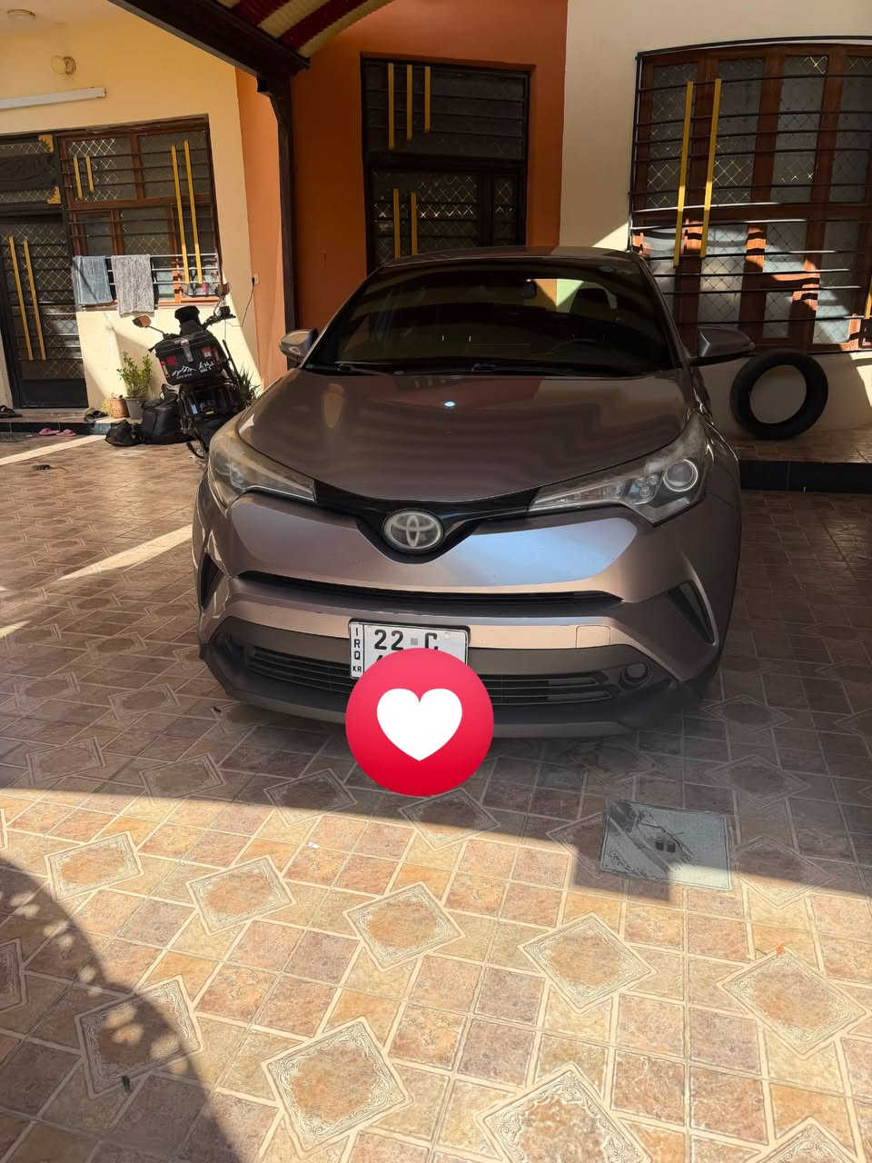 تيوتا c-hr  2018
مواصفات se 
محرك 2000vvt
كلين موضح بسونار 
رقم الهاتف:***********
