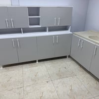 #من_#ضمن_#وجبة#الجاهز❤️ كاونترقياس مترين ارضي وملحق وسنك  متر و20 مرمر...