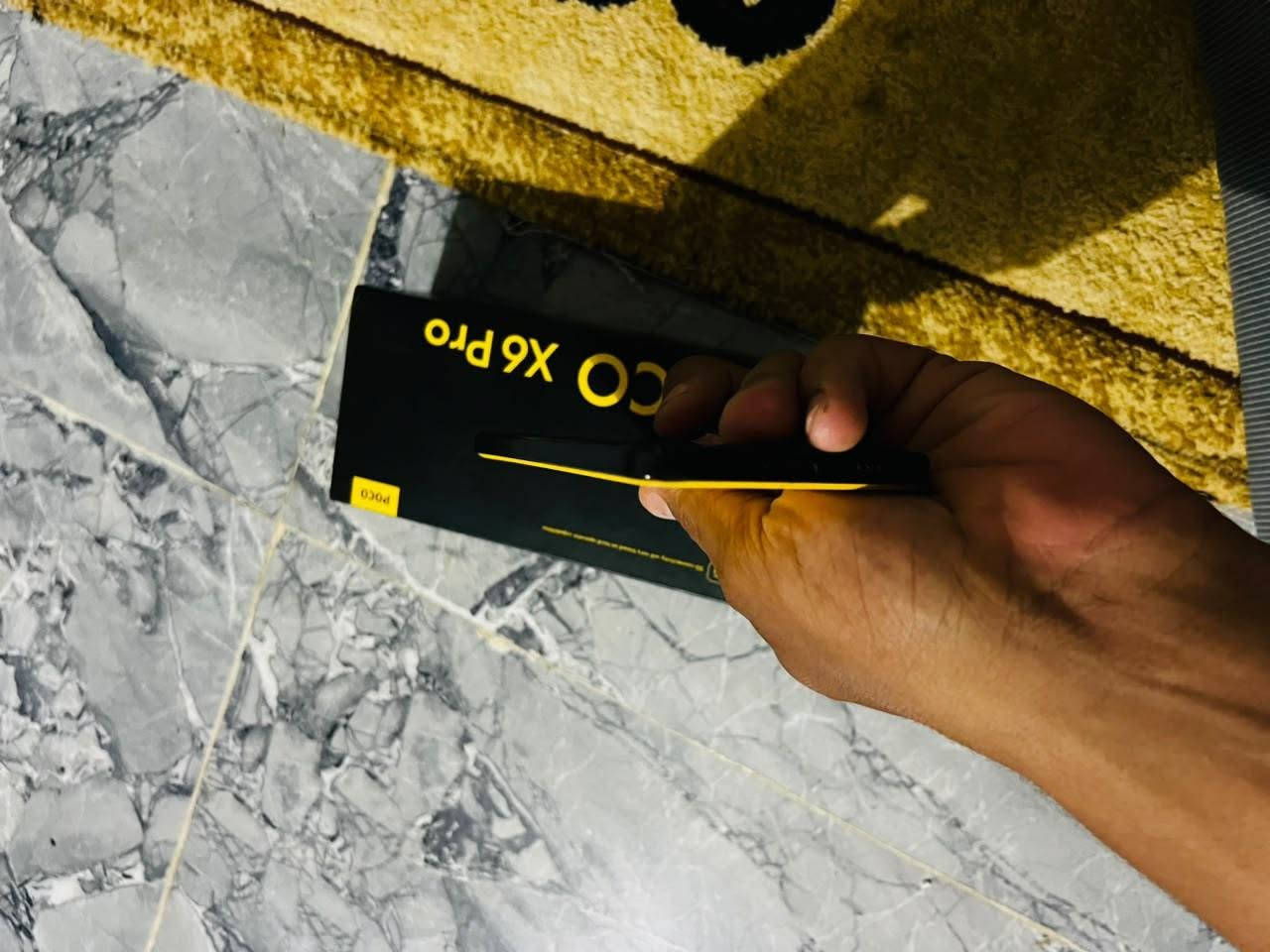 اسلام عليكم يوجد جهاز بوكو 6xبرو5G جهاز غني عن التعريف جهاز نضيف السعر 360وبي مجال ويرهم مراوس حسب القناعه خاص مفتوح ورقم الهاتف ***********
