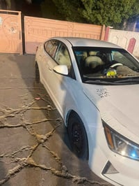 النترا موديل2019 وارد امريكي بيه صبغ بالجاملغ والدوسات وباب الصدر  كير...