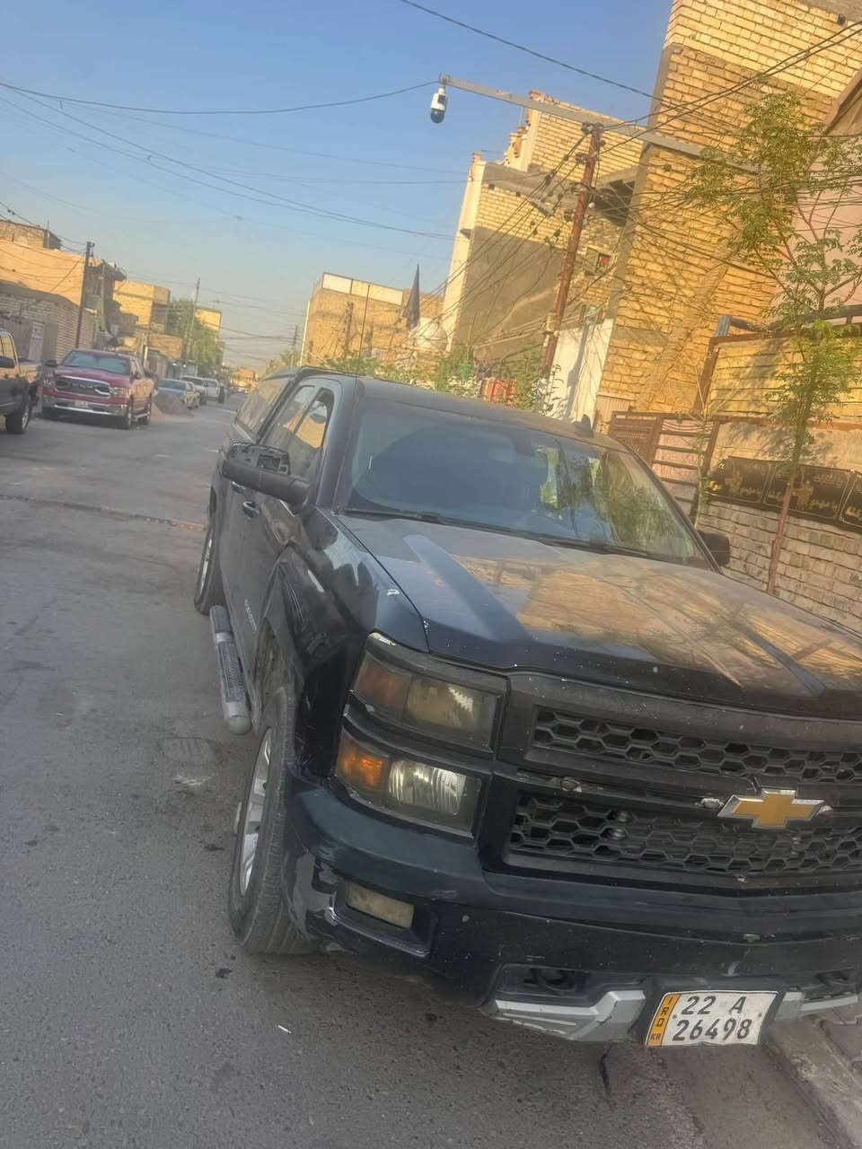 سلفرادو 2015
محرك بي تبخير
بيها شخوط السيارة 
ب ١١٠ 
***********
