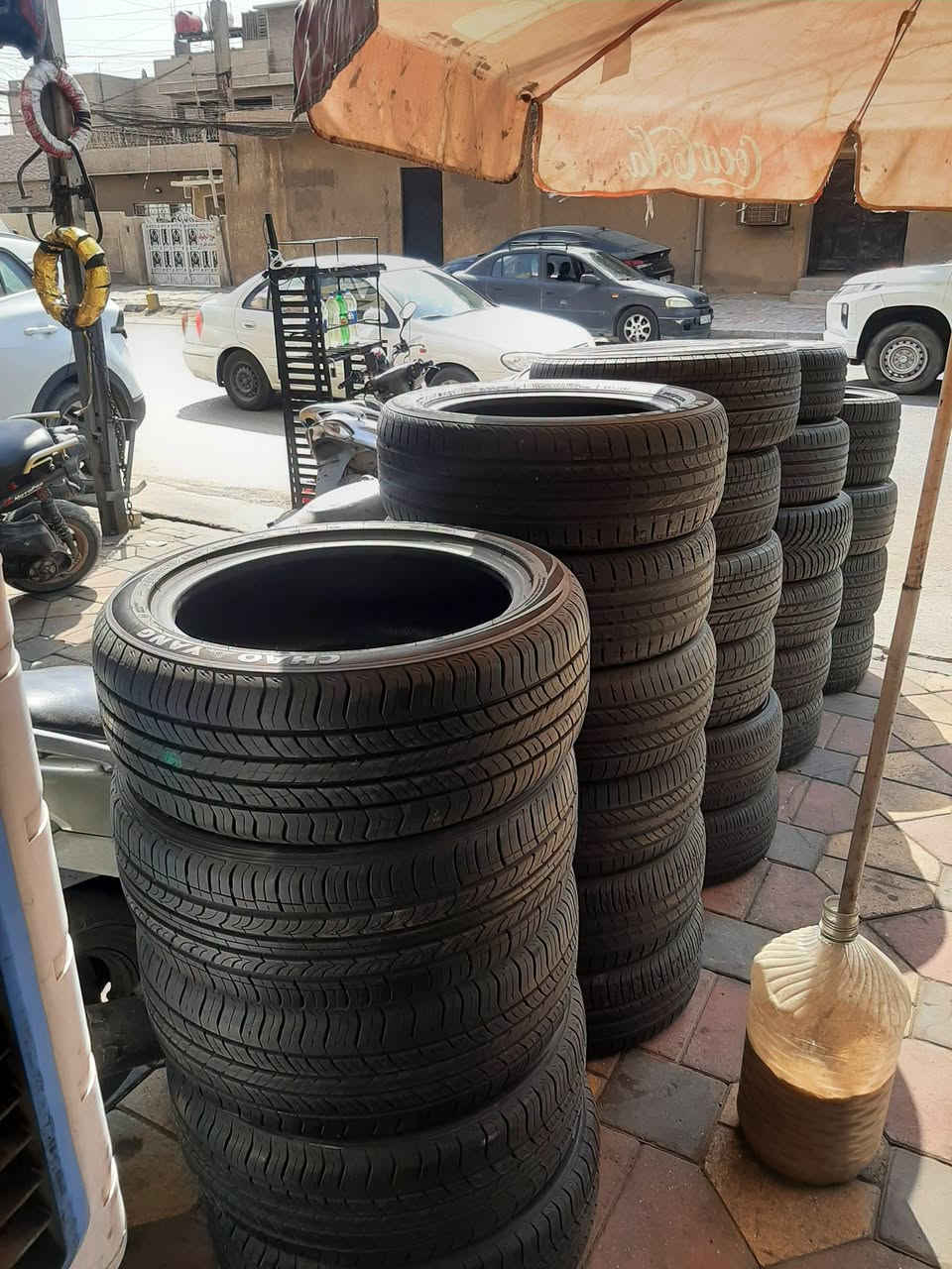 زيونة للإطارات • إطارات مستعملة • ساحة ميسلون