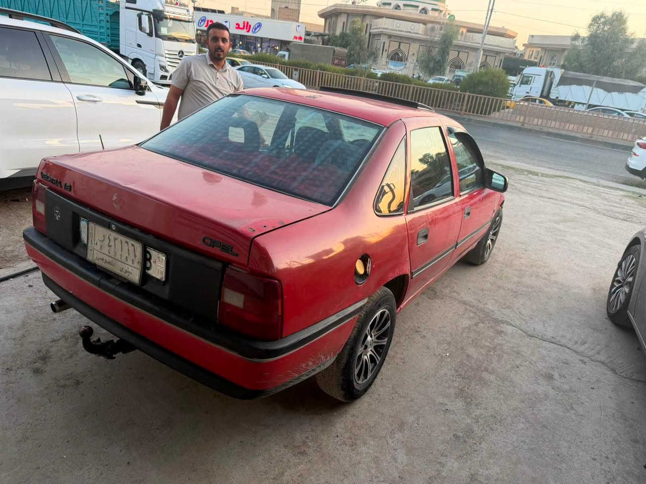 اوبل فكترا موديل 1990 بدون ضرر
سقف صبغ جماليه حجم 18 رقم نينوى
كابون بانزين كير محرك شرط الدواير
والدوسات مصلحات
السعر (35) بيها مجال
 ⛽  العنوان الموصل شارع بغداد مقابل جامع الاغوات مكتب المدين🌏 
🛑  اوقات العمل🕰️ من الساعه التاسعه صباحا الى الساعه العاشره ليلا🛑
🛑بلتلفون قفل ماكو تعال ودفع سعر اليعجبك 🛑 

🔴 غير متواجد على الفيس والماسنجر 

العنوان موصل جديدة شارع بغداد مكتب المدين
 
الاتصال ع الارقام 
***********
***********
