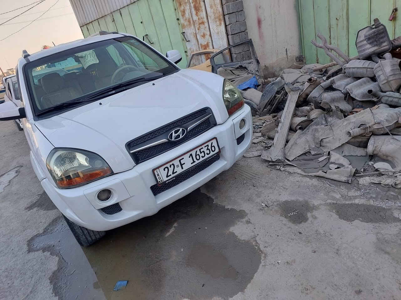 توسان ٢٠١٠ خليجي ماشيه ١٩٧ الف محرك مكفوله مامفتوح بس بس الواشر مبدل كفاله كير كفاله حداديه تخم تاير كهربائيات كله جديد مكفول تحويل وكاله سنويه ل٣٠ بيه بس جاملغ امامي رش بدون حادث وبيه سونار مكانه بغداد او بابل للبيع او مراوس حسب الاتفاق *********** سعر ١١٠ وبيه مجال للشراي اما المراوس حسب الاتفاق
