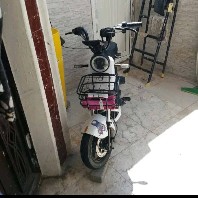 (سلام عليكم) 

بايسكل شحن حجم 14 للبيع المواصفات ⭐

 1️⃣ اشاير يمنه او يسره ✅

2️⃣ لايت زنون عالي ناصي ✅

 3️⃣بصمه تشغيل عن بعد ✅

البايسكل بطاريات جديده عله الفحص 💯
السعر 290 وبي مجاال بسيط ⭐
العنوان كربلاء ملحق الفارس قرب محطه الفارس
