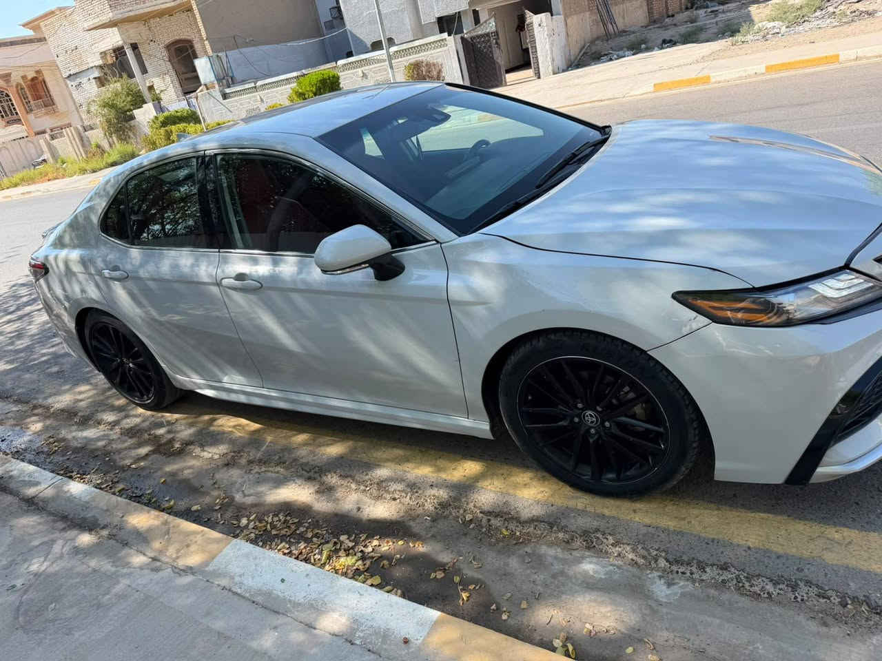 كامري ٢٠٢٤ فول عدا البانراما أعلى فئة ميحتاج اذكر المواصفات معروفة XSE أرقام شمالي تحويل مباشر  الضرر ٣ مثل ما موضح بالسونار  سيارة جديدة بمعنى الكلمة السعر ١٨٥ و بيها مجال مكاني الفلوجة الاتصال ***********
