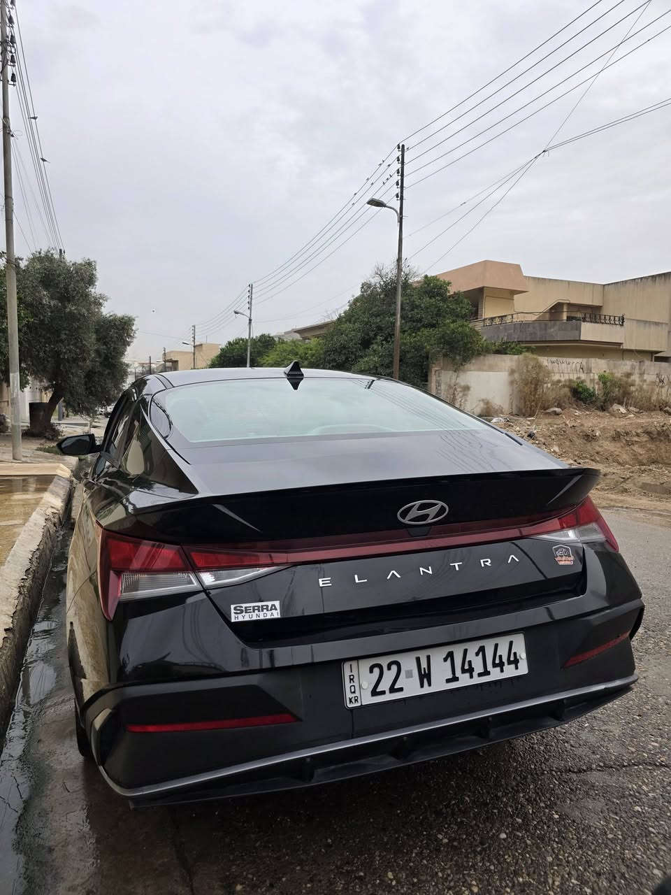 النترا ٢٠٢٤ • اسود • رقم اربيل